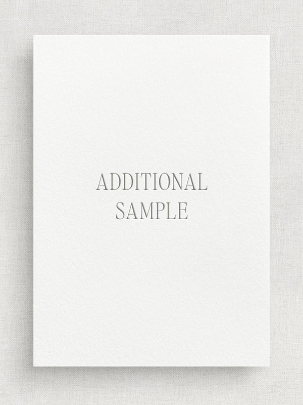 ADD SECOND DESIGN SAMPLE