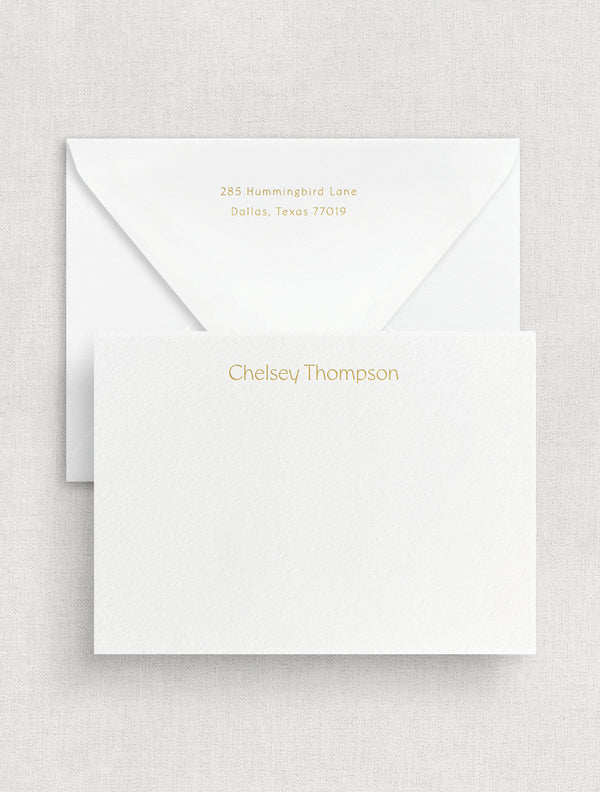 Barcelona Personalized Notecard