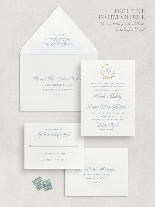 FLORA: Wedding Invitation