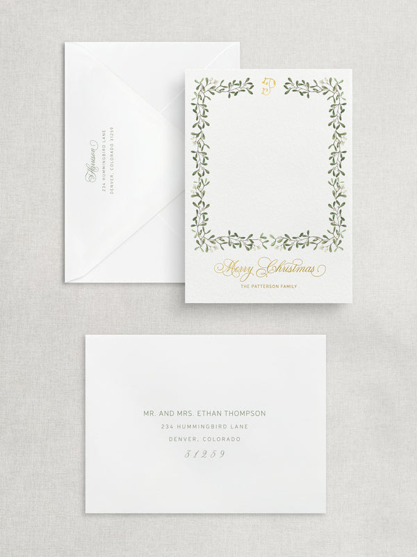 MISTLETOE PHOTO CARD