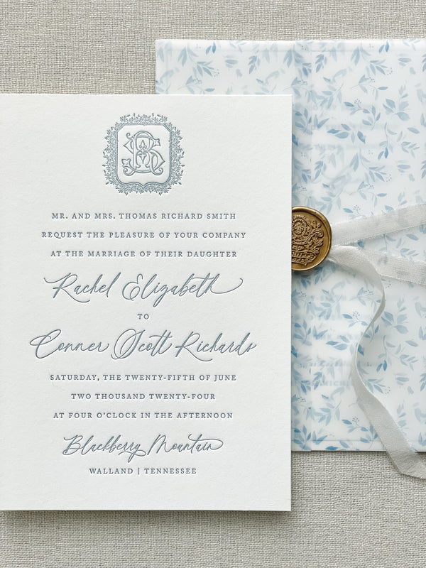 OSBORNE: Wedding Invitation