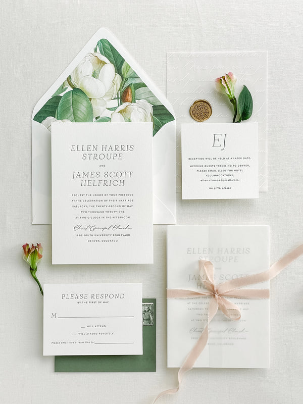 HAWTHORNE: Wedding Invitation