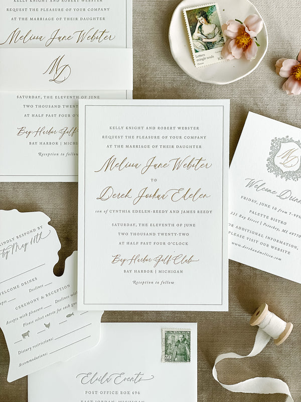 JARDIN: Wedding Invitation