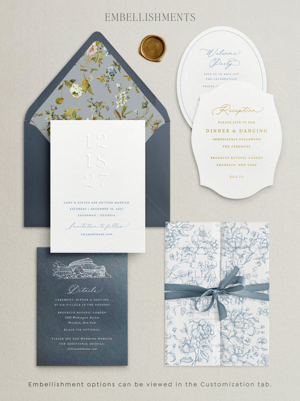 FLORENCE: Wedding Invitation