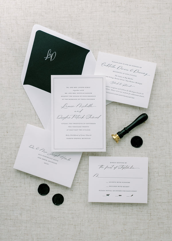 SAVANNAH: Wedding Invitation