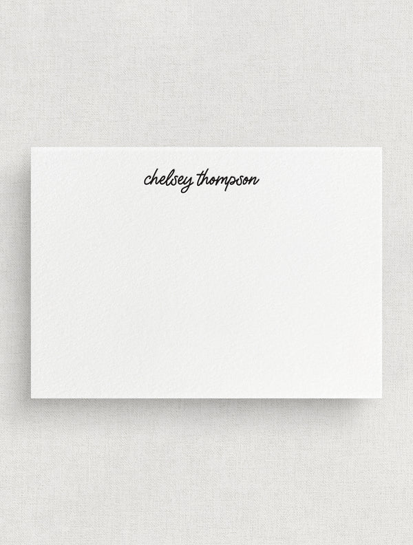 Mercer Personalized Notecard