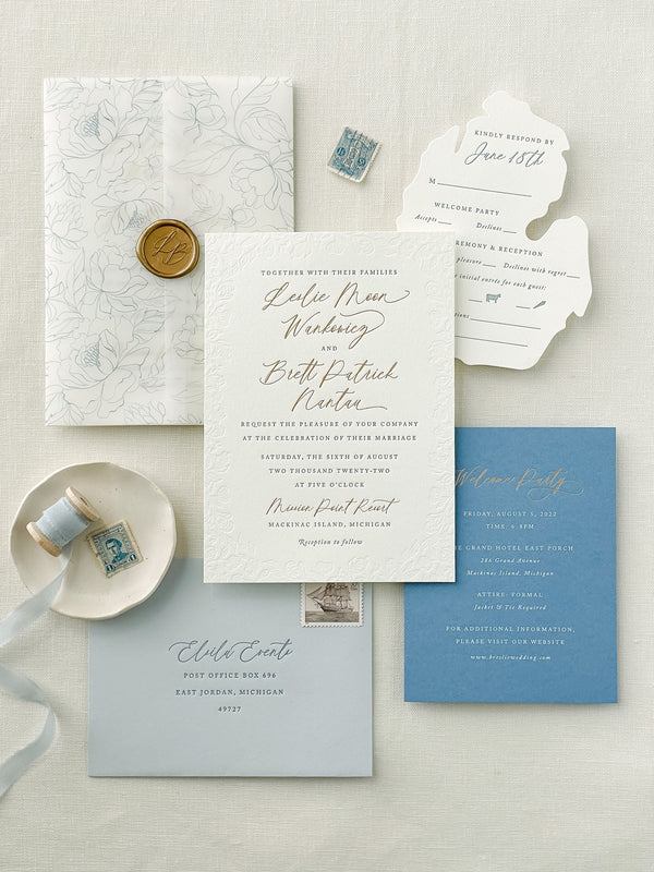 PROVENCE: Wedding Invitation