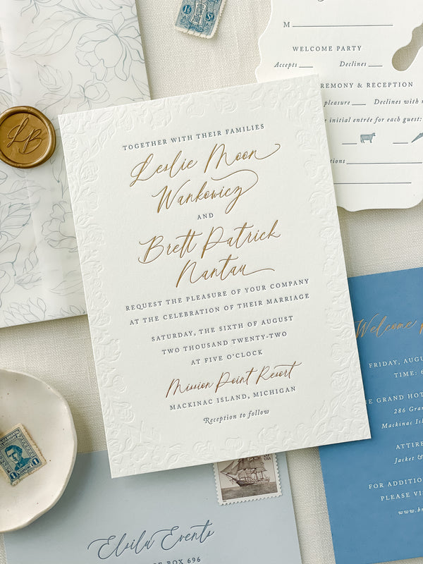 PROVENCE: Wedding Invitation