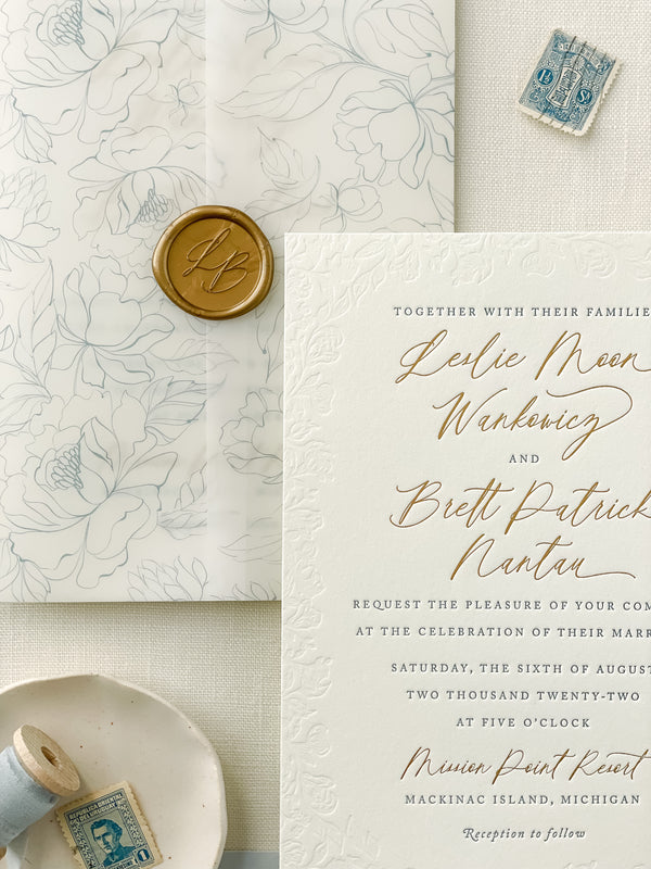 PROVENCE: Wedding Invitation