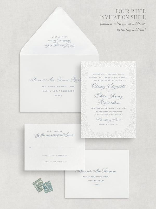 PROVENCE: Wedding Invitation