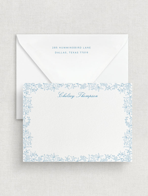 Siena Personalized Notecard