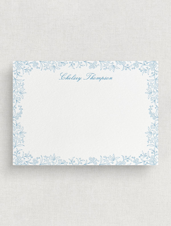 Siena Personalized Notecard