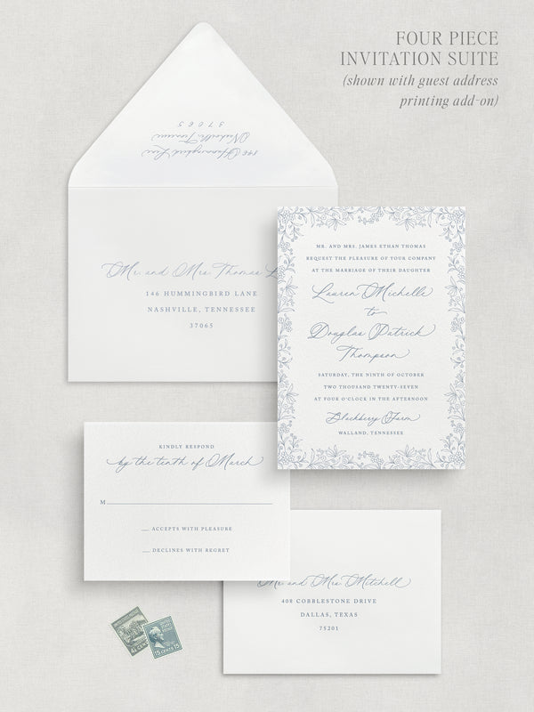SIENA: Wedding Invitation