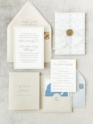 Savannah Wedding Invitation