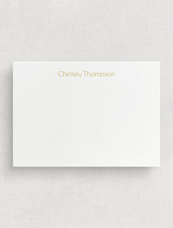 Barcelona Personalized Notecard