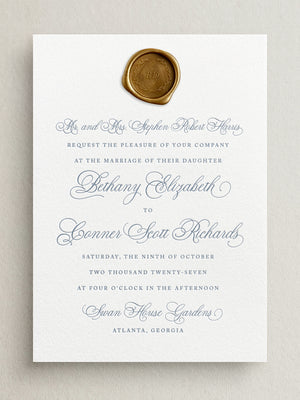 Bennet Wedding Invitation