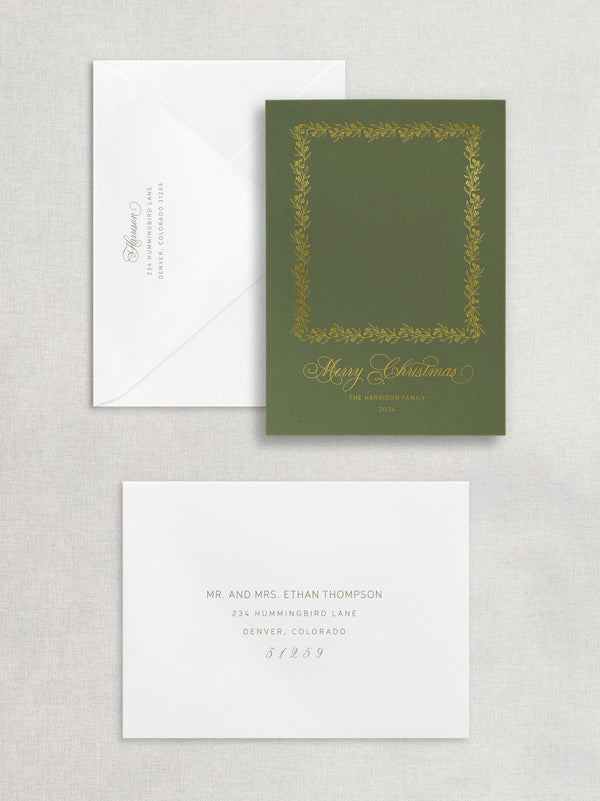 BERRY FOIL PHOTO CARD