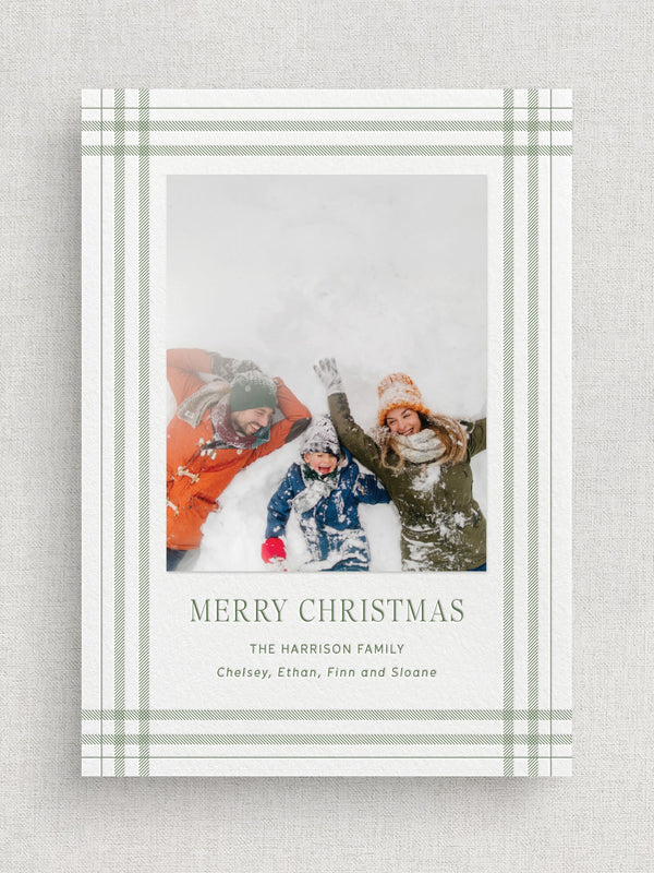 BUFFALO STRIPE PHOTO CARD