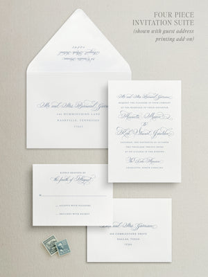 Duke Wedding Invitation