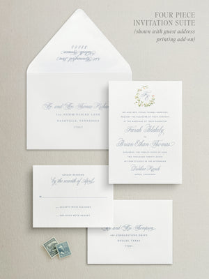 Flora Wedding Invitation