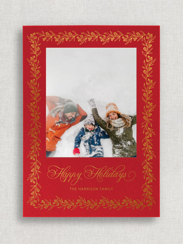 GARLAND FOIL PHOTO CARD