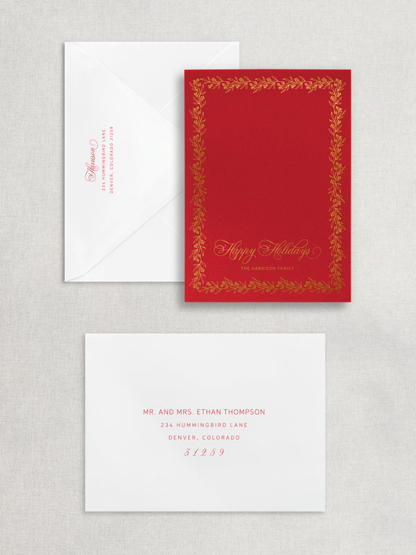 GARLAND FOIL PHOTO CARD