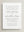 Greenwich Wedding Invitation