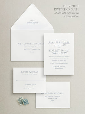 Hawthorne Wedding Invitation