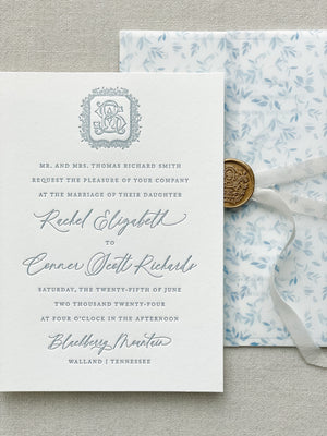 Osborne Wedding Invitation