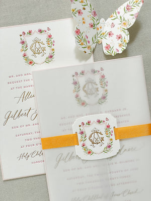 Avignon Wedding Invitation