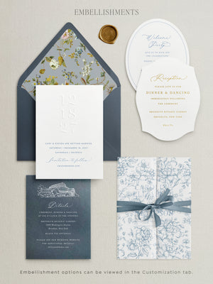 Hawthorne Wedding Invitation