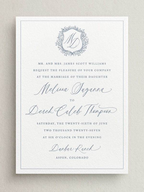 JARDIN: Wedding Invitation