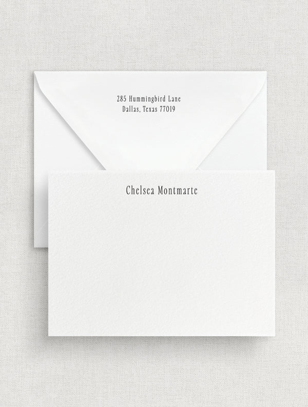 Madison Personalized Notecard