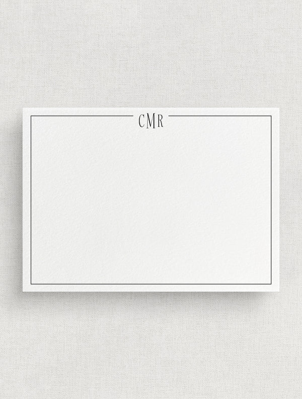 Oxford Personalized Notecard