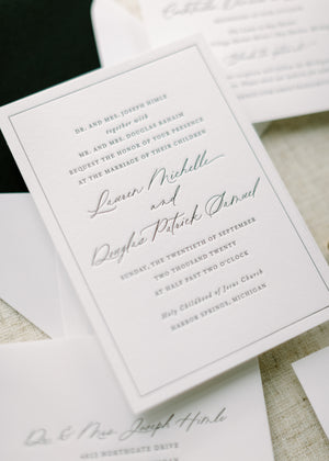 Savannah Wedding Invitation