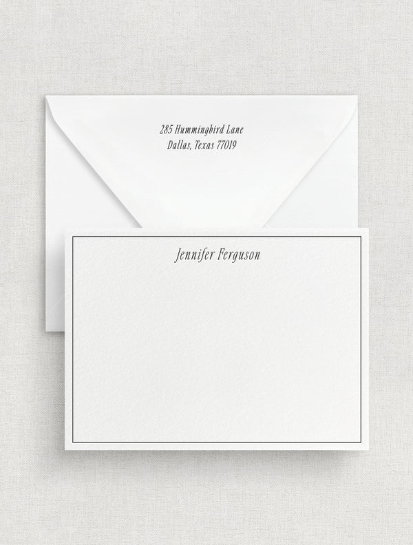 Savannah Personalized Notecard