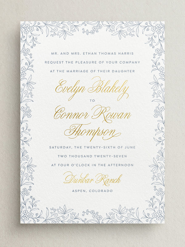 SIENA: Wedding Invitation